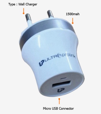 India Desire : Buy Ultra Prolink UM0022 USB Wall Charger (White) At Rs 99 From Tata Cliq [MRP Rs 499]